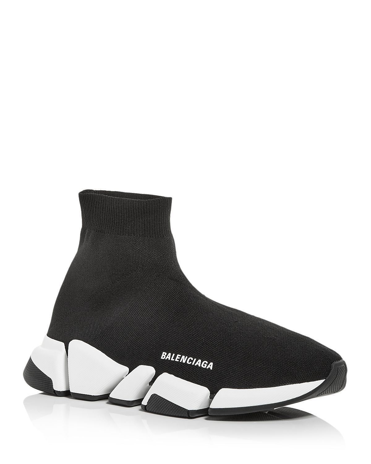 Balenciaga Men's Speed 2.0 Knit High Top Sneakers