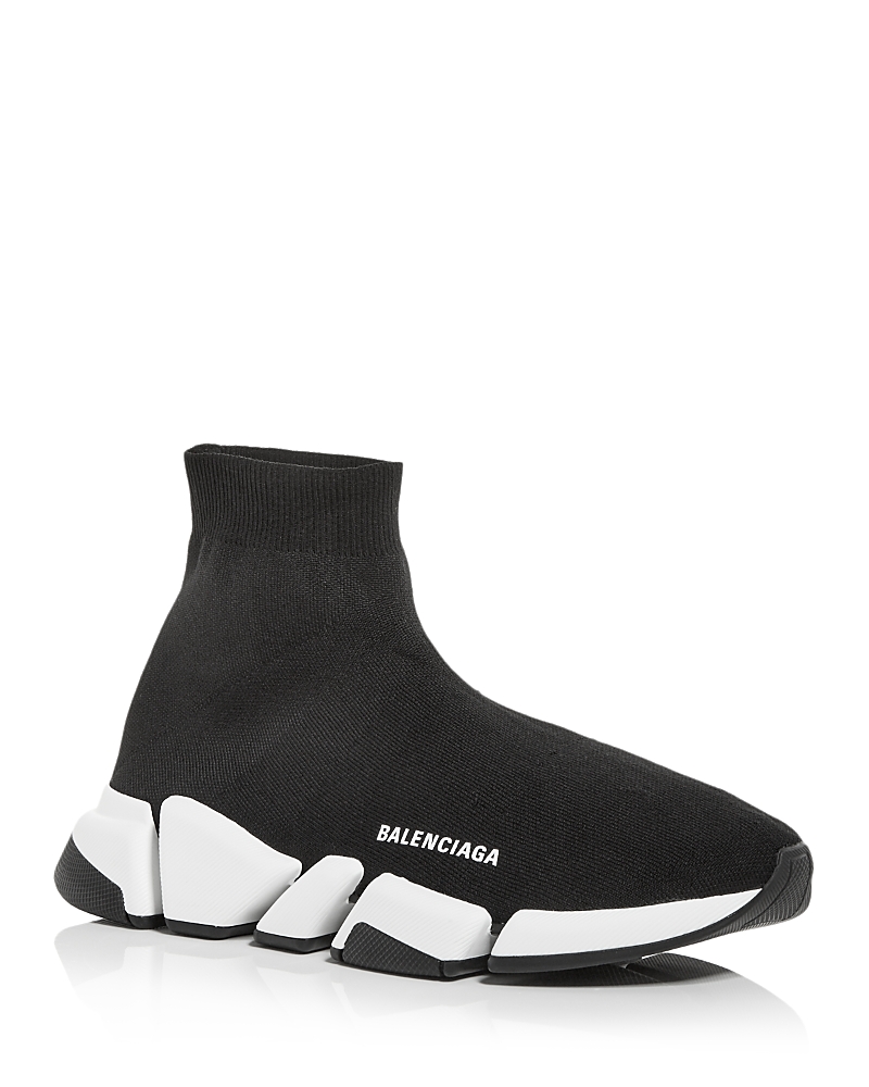 Balenciaga Men’s Speed 2.0 Knit High Top Sneakers