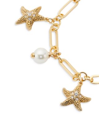 kate spade new york Sea Star Cubic Zirconia, Cultured Freshwater