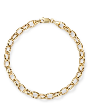 Bloomingdale's Medium Link Chain Bracelet in 14K Yellow Gold - 100% Exclusive