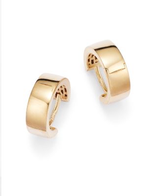 Huggie Hoop Earrings in 14K Yellow Gold 