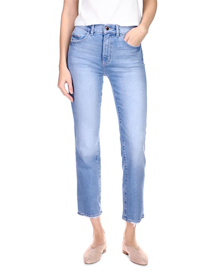 DL DL1961 PATTI HIGH RISE STRAIGHT JEANS IN REEF,12825