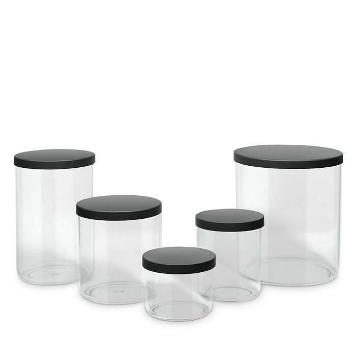 Neat Method Pantry 10-Piece Spice Jar Set - Black