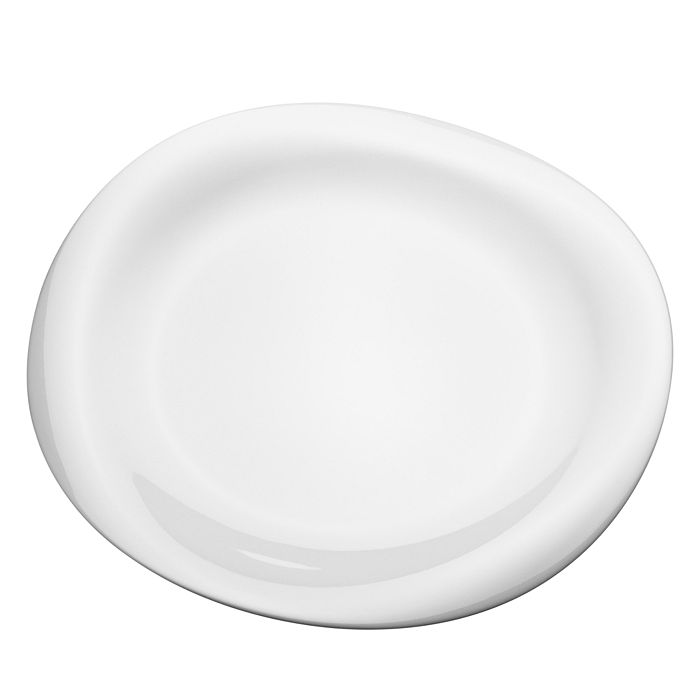 Shop Georg Jensen Cobra Dinner Plate, Set Of 4 In White