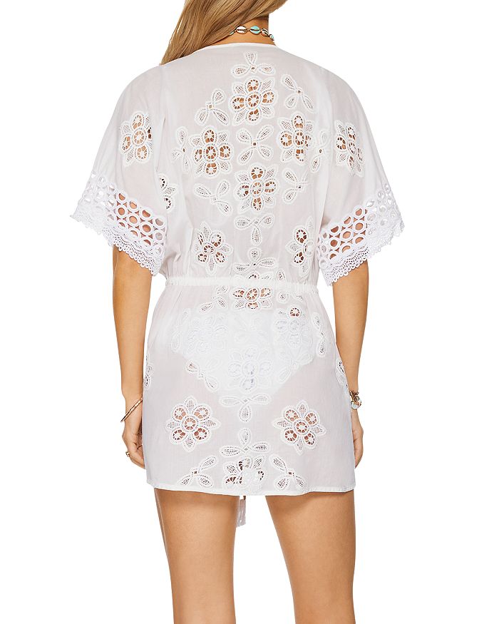 Shop Ramy Brook Delphine Dress Swim Cover Up In White