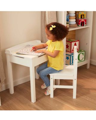 Wooden Child's Lift Top Desk & Chair Set - Ages 3+