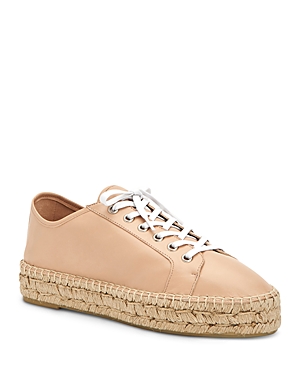 Aquatalia Women's Flyn Lace Up Espadrille Sneakers