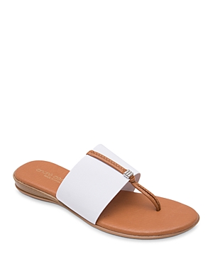 Andre Assous Nice Featherweights™ Slide Sandal In Bright White