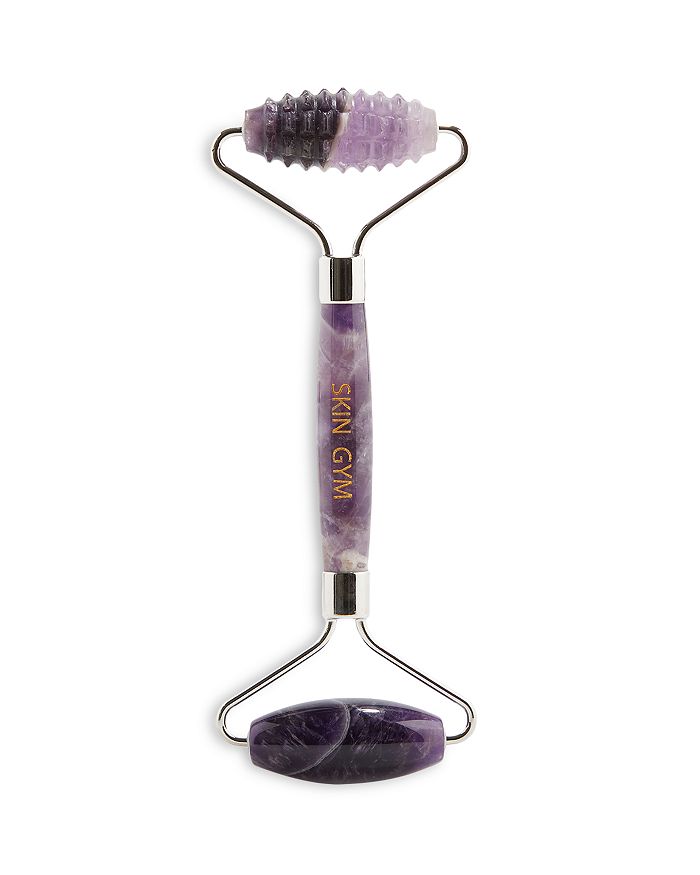 SKIN GYM AMETHYST 2D TEXTURIZED & SMOOTH FACIAL ROLLER,AMY-8610