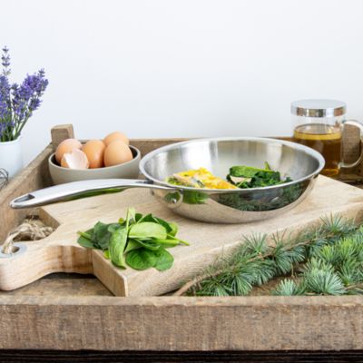 Cristel Stainless Steel 11&amp;quot; Wok