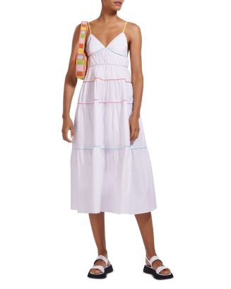 STAUD Cleo Tiered Dress | Bloomingdale's