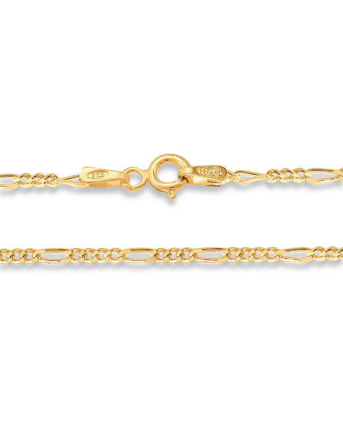 Shop Aqua Figaro Link Bracelet - 100% Exclusive In Gold