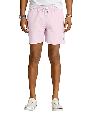 POLO RALPH LAUREN 5.5-Inch Traveler Swim Trunks - Solid,710777751025