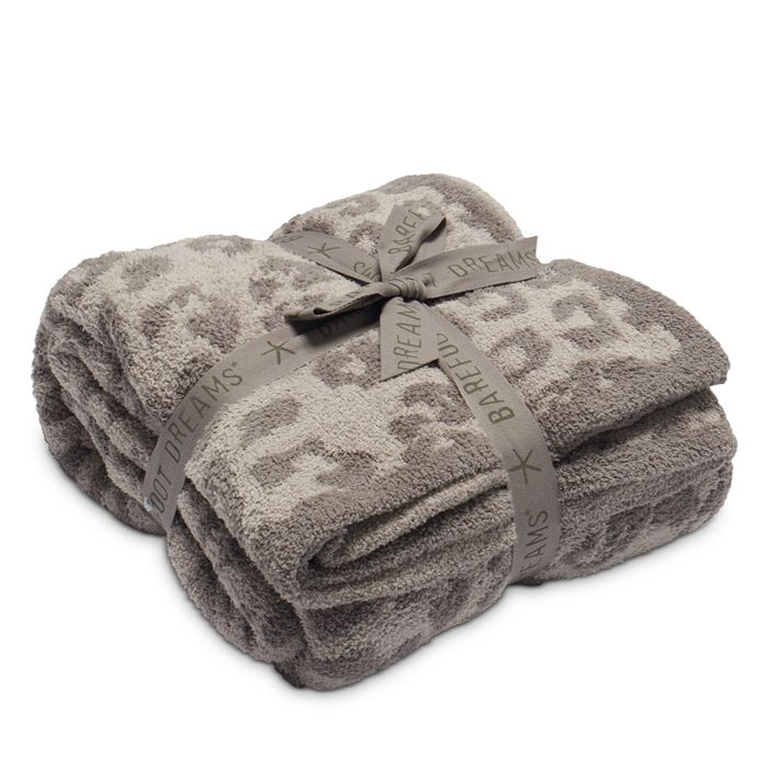 Shop Barefoot Dreams In The Wild Throw In Linen/warm