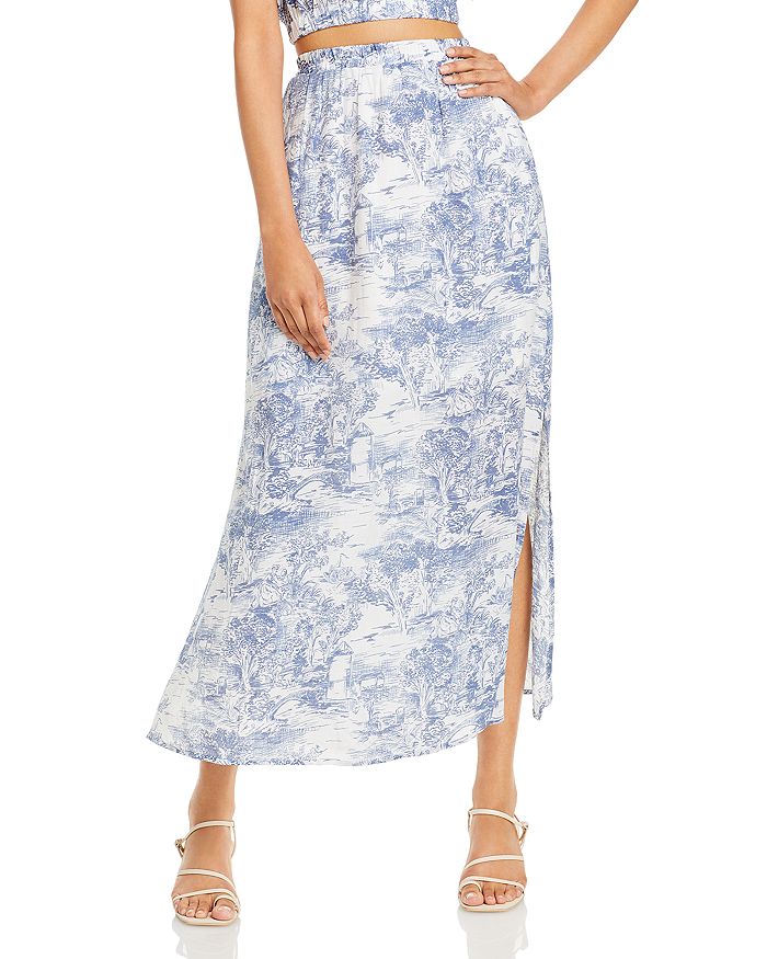 Lucy Paris Toile Print Maxi Skirt Bloomingdale s