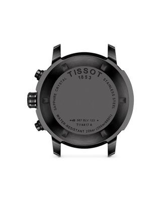 ♡*♡様 Tissot クロノグラフ 腕時計 PRC200 660ft ブラック PRC 200 Quartz Chrono Black Dial Black T055.417.16.057.00