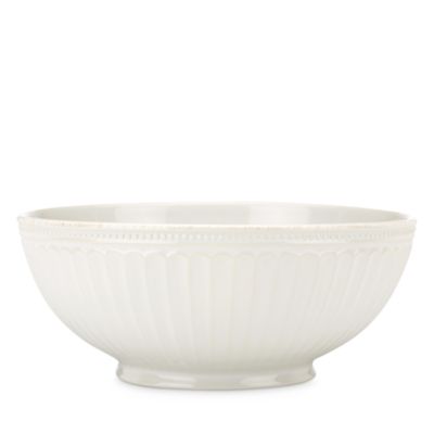 Lenox French Perle Groove Medium Serving Bowl