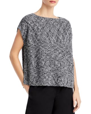 Eileen Fisher Boat Neck Sweater 