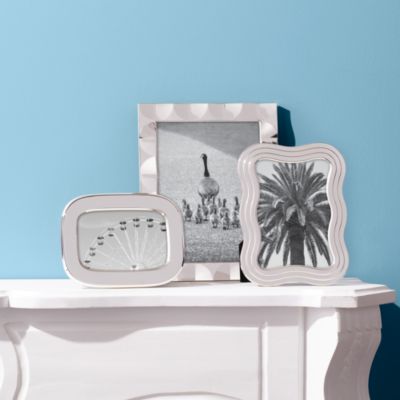 South Street Silver Scallop Frame, 8" x 10"