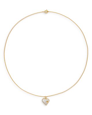 tory burch heart pendant necklace