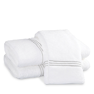 Matouk Bel Tempo Milagro Wash Cloth - 100% Exclusive In White/silver