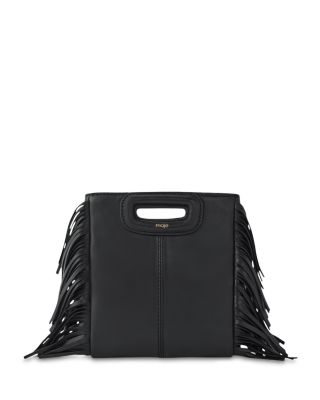 black suede evening bolsa