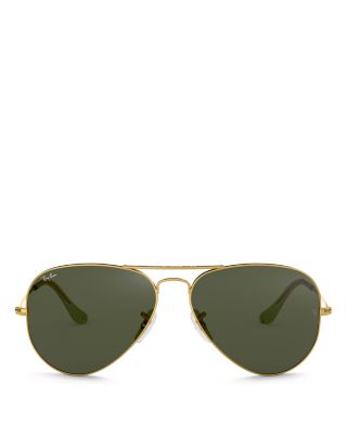  Original Brow-Bar Aviator Sunglasses, 58mm