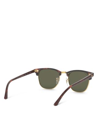  Polarized Classic Clubmaster Sunglasses, 51mm