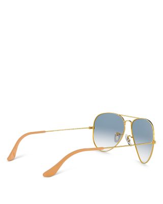  Original Brow-Bar Aviator Sunglasses, 58mm