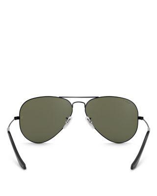  Polarized Brow Bar Aviator Sunglasses, 62mm