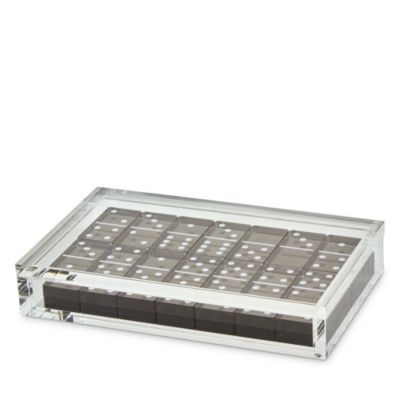 Tizo Design Lucite Domino Set