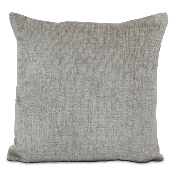 Bloomingdale's Artisan Collection Velvet Textured Decorative Pillow, 21 X 21 In Smoke
