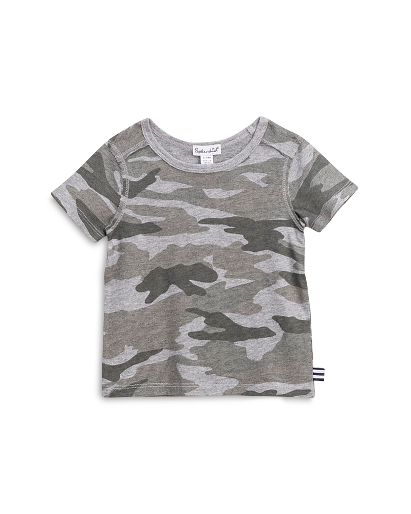 Splendid Boys' Camouflage Tee - Baby In Light Charcoal