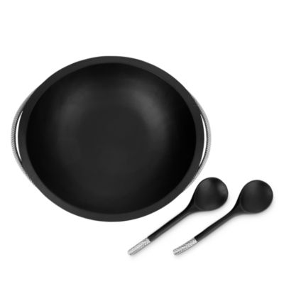 Braid Noir 3 Piece Salad Set - Exclusive