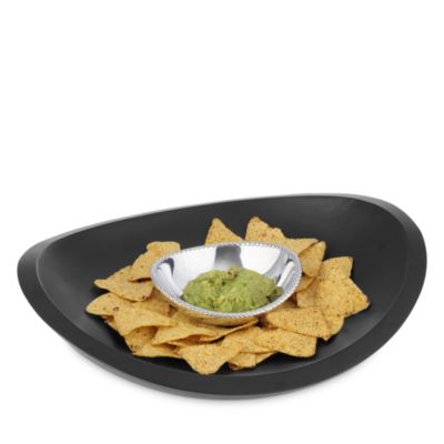 Braid Noir Chip &amp; Dip Bowl - Exclusive