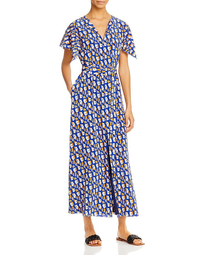 Jason Wu Leopard Print Belted Maxi Dress | Bloomingdale's