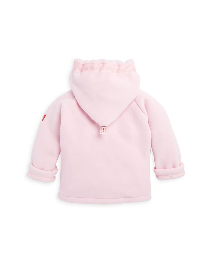 Shop Widgeon Unisex Hooded Fleece Jacket - Baby, Little Kid In Light Pink