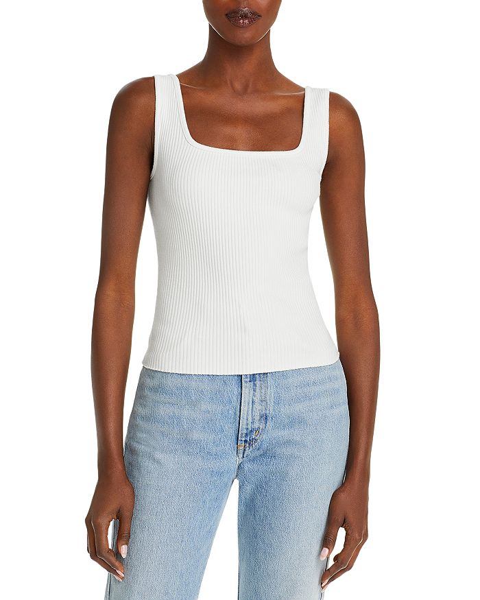 Vince RIBBED TANK TOP