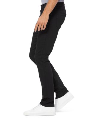 Skinny Fit Croft Jeans in Black Shadow