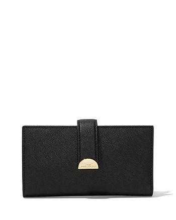 Return Hearing abortion MARC JACOBS Half Moon Leather Continental Wallet | Bloomingdale's