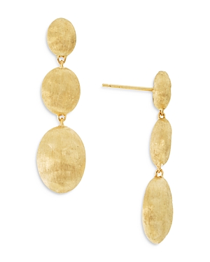 Shop Marco Bicego 18k Yellow Gold Siviglia Large Drop Earring