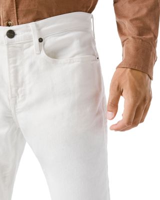 L'Homme Slim Fit Jeans in Whisper White