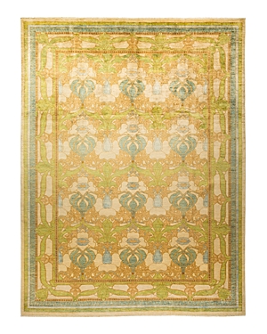 Bloomingdale's Arts & Crafts M1574 Area Rug, 10'1 X 13'4 In Yellow