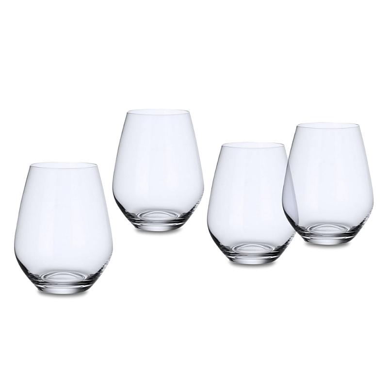 Villeroy & Boch Ovid Stemless Tumblers, Set Of 4