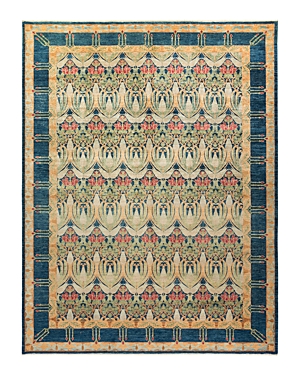 Bloomingdale's Arts & Crafts M1621 Area Rug, 10'3 X 13'3 In Blue