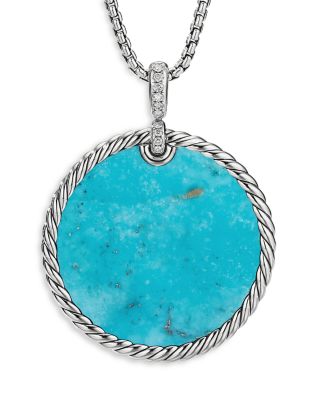 david yurman turquoise pendant