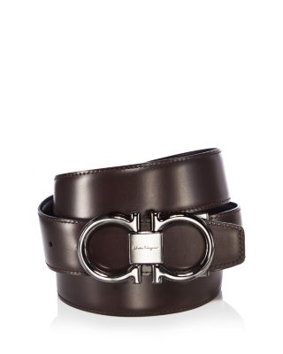 Men's Double Gancini Paloma Reversible Leather Belt