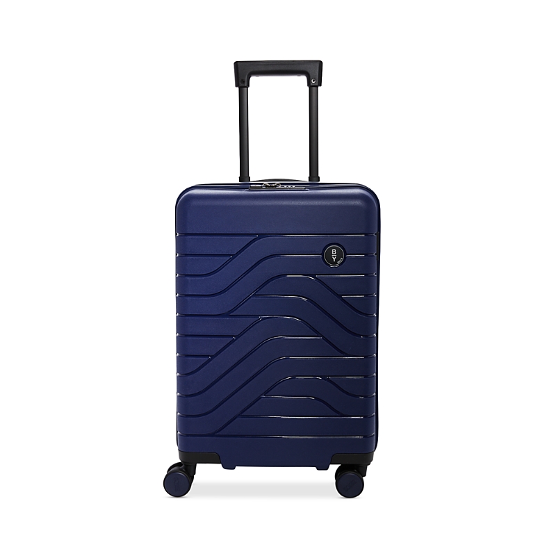 Bric's B/y Ulisse 21" Carry-on Expandable Spinner In Ocean Blue