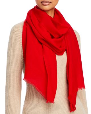 womens red scarves