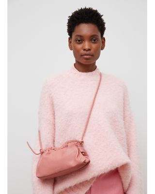 light pink evening bag